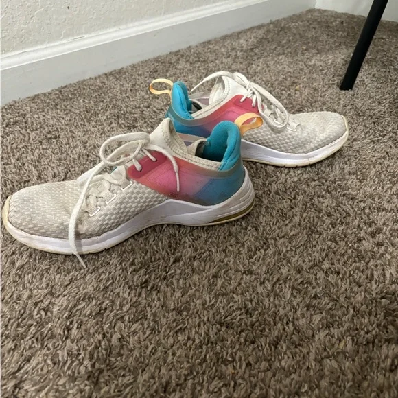 Nike Air White,Pink&Blue Size 7.5 - Picture 2 of 6